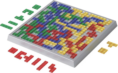 Mattel Games Blokus XL Board Game, Oversized 12 x 12 Inch Strategy Game for Ages 7+, 2–4 Players, Family Indoor Board Game
