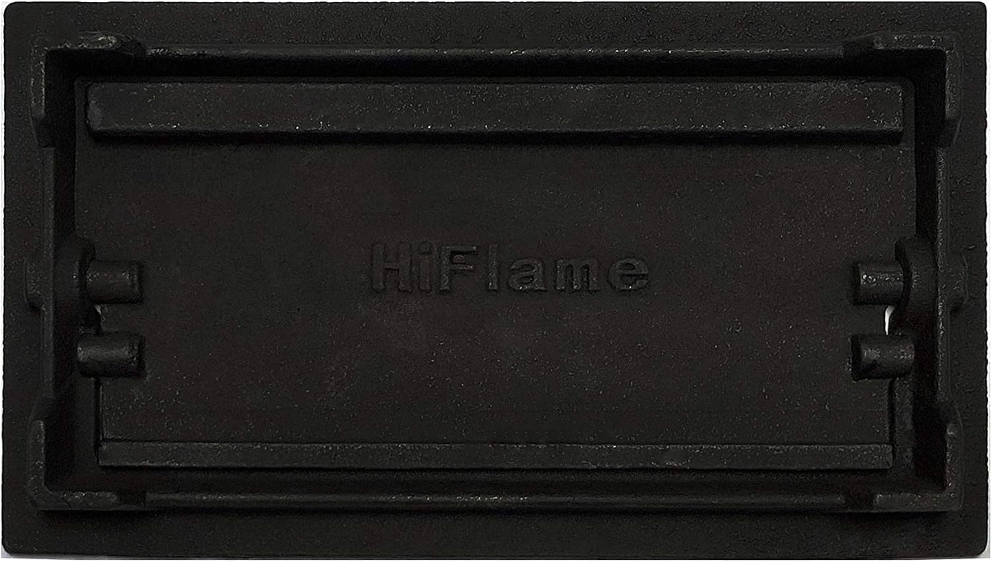 Hi Flame Coated Sand Casting Cast Iron Fireplace Ash Dump Door