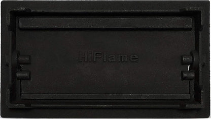 Hi Flame Coated Sand Casting Cast Iron Fireplace Ash Dump Door