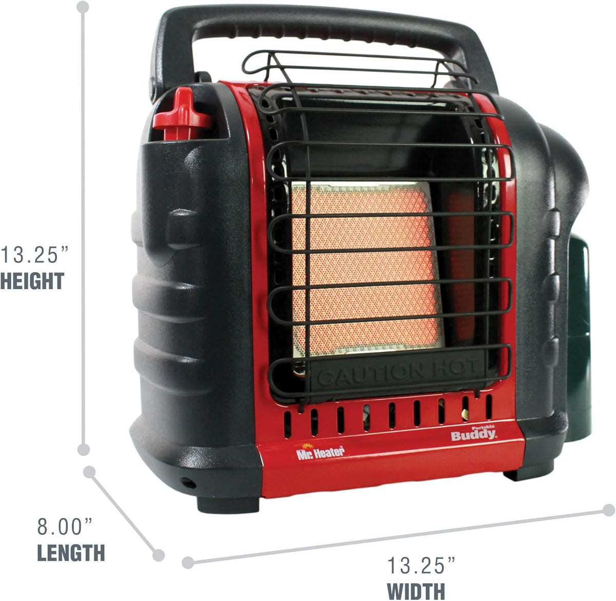 Mr. Heater 9,000 BTU Portable Buddy Radiant Propane Heater