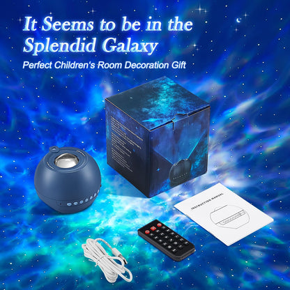 One Fire 360 Game Lights Galaxy Projector Gaming Accessories Gaming Room Decor Green Star Bluetooth Speaker+15 White Noise Man Cave Accessories Cool Gifts for Men Birthday Gift Cool Stuff for Teen Boy
