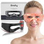 Red Light Therapy for Eyes, Targeted Under Eye Red Light Therapy Red Light Therapy Mask with 3-Minute Daily, 4 Wavelengths, Targets Wrinkles, Fine Lines, Dark Circles & Eye Bags (Black)