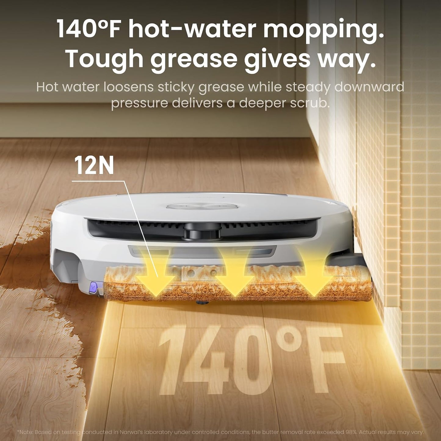 NARWAL Freo 20 Robot Vacuum and Mop, 31,000Pa, FlowWash Mop, TwinAI Obstacle Avoidance