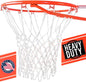 Ultra Sporting Goods Heavy Duty Basketball Net Replacement, 12-Loop All-Weather Anti-Whip Hoop Net for Standard 18-Inch Rims, White