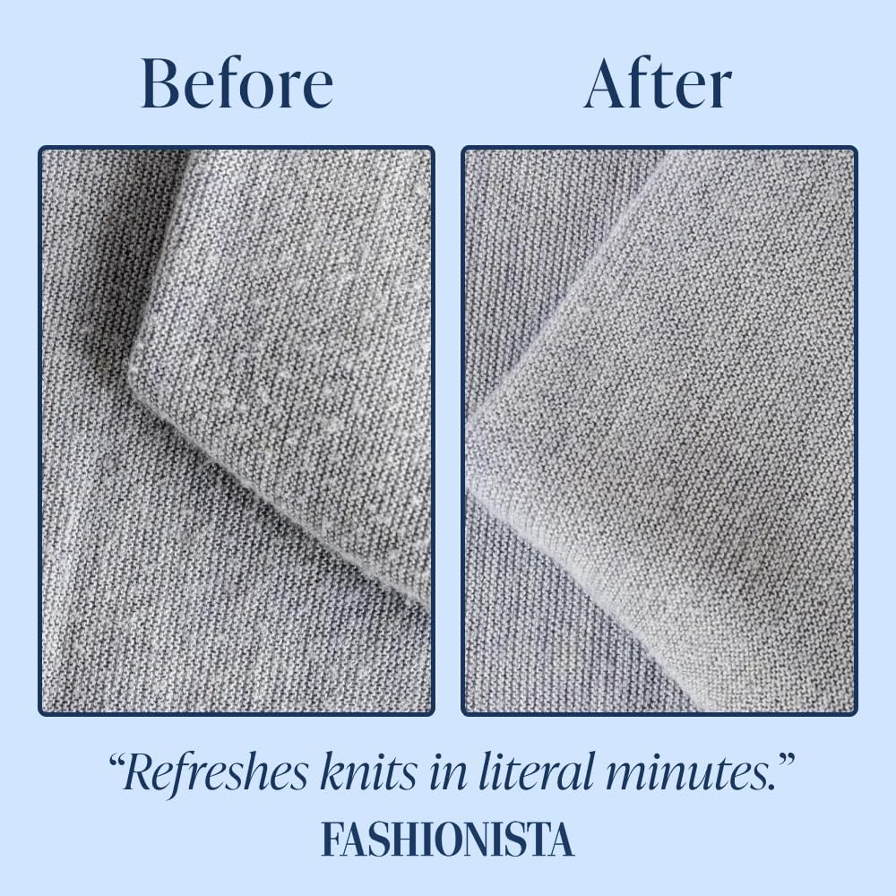 NORI Trim Fabric Shaver | Rechargeable Wireless Lint Remover for Clothes & Furniture with 6 Precision Blades