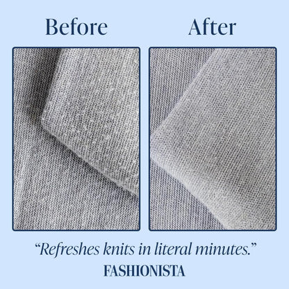 NORI Trim Fabric Shaver | Rechargeable Wireless Lint Remover for Clothes & Furniture with 6 Precision Blades