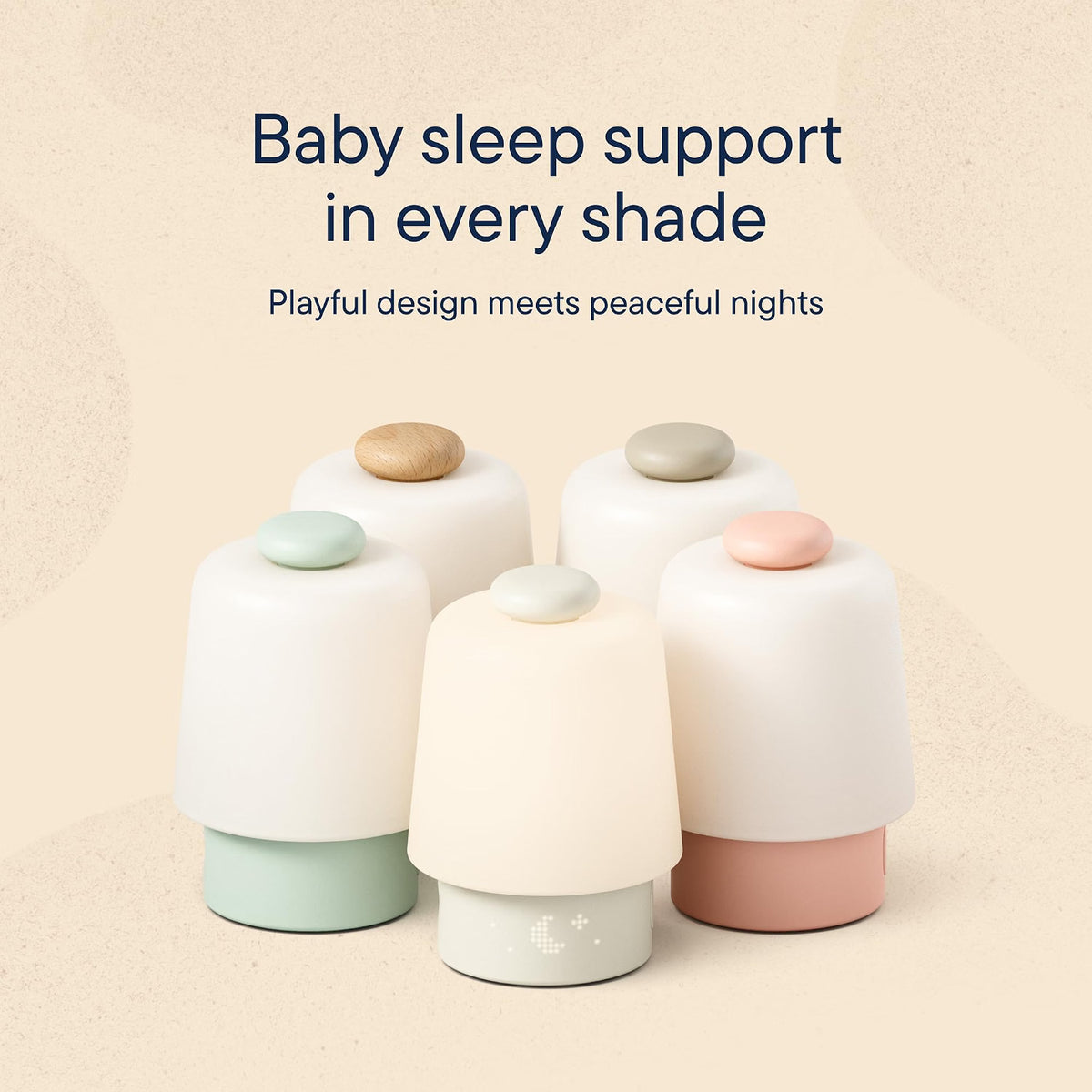 Hatch Baby Sound Machine & Night Light Routine Builder, Putty, Baby Sleep Sound Machine with Customizable Lights & Sounds, Hatch+ Included