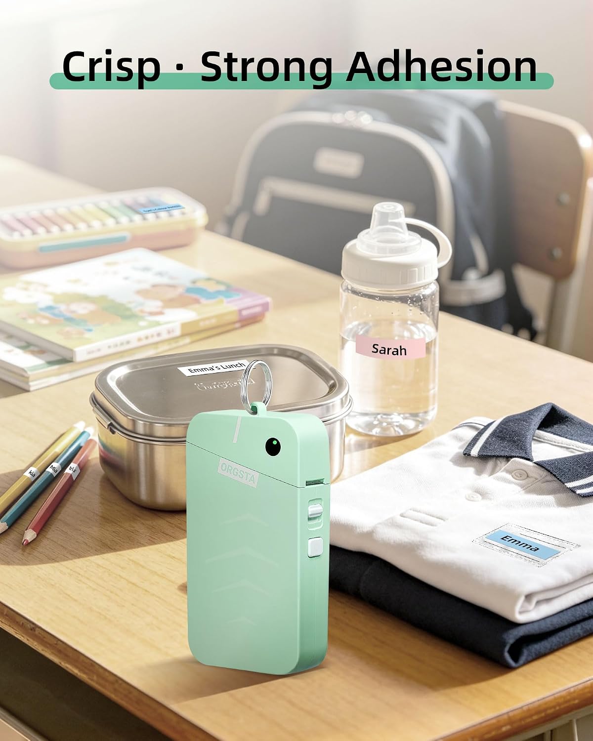 ORGSTA S001 Bluetooth Thermal Label Maker Green