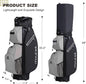 MAZEL Golf Cart Bag with 7-Way Full Length Dividers Top and 9 Pockets,Lightweight Golf Club Bag for Men & Women