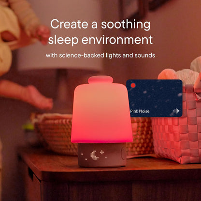 Hatch Baby Sound Machine & Night Light Routine Builder, Putty, Baby Sleep Sound Machine with Customizable Lights & Sounds, Hatch+ Included