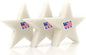 IMPRESA Scum Star Swimming Pool & Hot Tub Oil Absorbing Sponge, 3-Pack, Star-Shaped Spa Scum Absorber & Skimmer Sponge, White, Made in USA