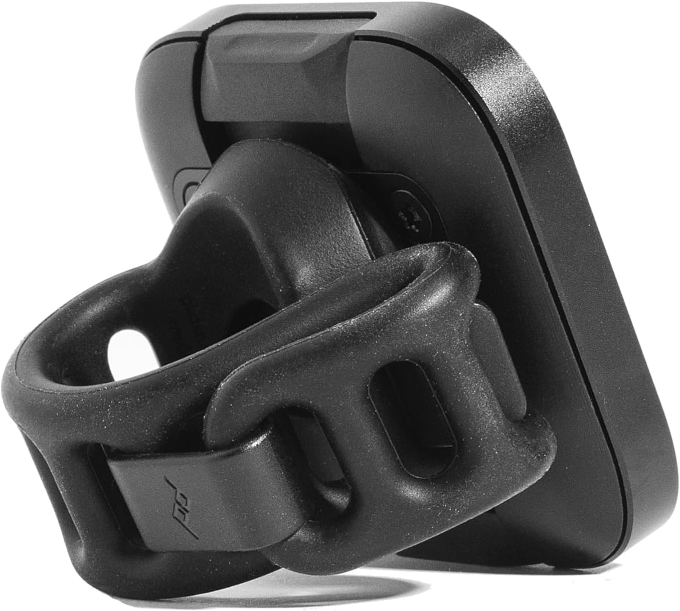 Peak Design Mobile Universal Bar Mount | Magnetic Smartphone Handlebar Holder for Bikes, Scooters, Strollers & Golf Carts, SlimLink Technology, Tool-Free Silicone Band, Adjustable 32-Position Mount, Black