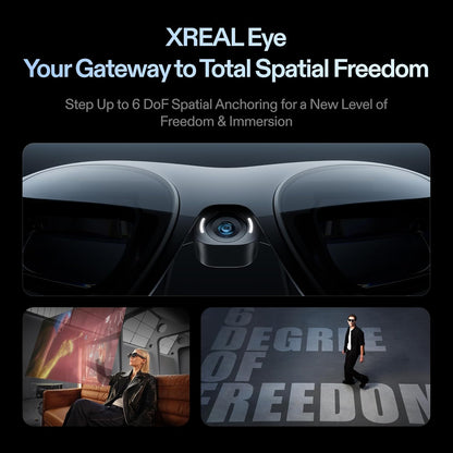 XREAL One Pro AR Glasses with X1 Chip, 171" 120Hz FHD Display, Native 3 DoF