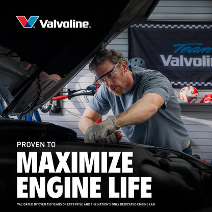 Valvoline Daily Protection Non-Detergent SAE 30 Conventional Motor Oil, 1 Quart Bottles, Case of 6, For Cars, Trucks & Equipment