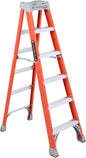 Louisville Ladder 6-Foot Fiberglass Step Ladder, 300-Pound Load Capacity, Type IA, FS1506