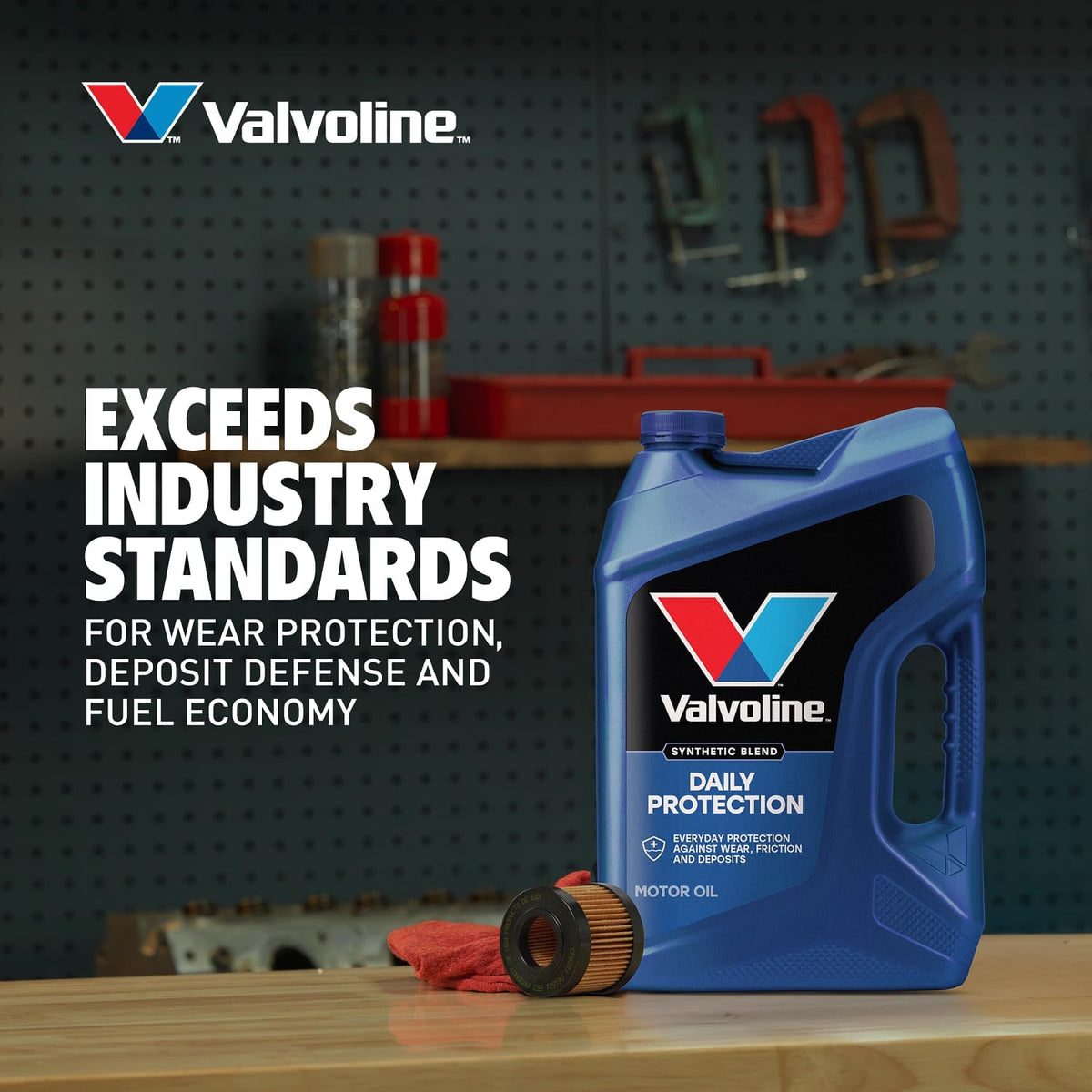 Valvoline Daily Protection Non-Detergent SAE 30 Conventional Motor Oil, 1 Quart Bottles, Case of 6, For Cars, Trucks & Equipment