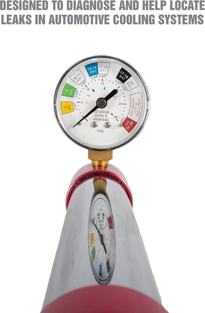 OEMTOOLS 27069 Cooling System Pressure Test Pump for Most Cooling Systems Cooling System Pressure Tester w/ Storage Case, Easy Lever Style Pressure Relief Valve, Works Most Cooling System Adapters