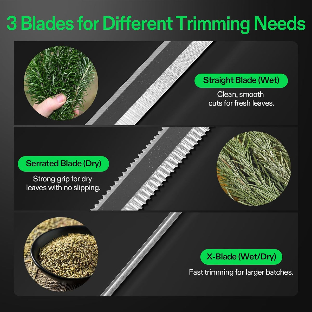 VIVOSUN 16" Bud Leaf Bowl Trimmer with Clear Dome, Stainless Steel Blades 3 Blades for Wet/Dry Buds and Large Batches, Efficiently Remove leaves, Protecting Buds, Metal Gear Box, Hand Pruner