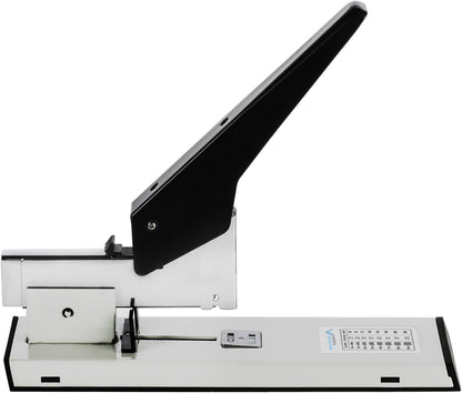 Blue Summit Supplies Heavy Duty Stapler, 200 Sheet Capacity, 2000 Staples All Metal Full Strip Stapler, Multiple Staple Sizes, for Thick Reports, High-Volume Office and Classroom Use