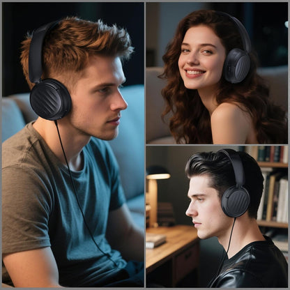 Bluetooth Headphones, Hybrid Active Noise Cancelling Over Ear Headphones