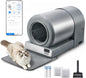 Self Cleaning Cat Litter Box for Multiple Large Cats - 60L Capacity, APP Control Automatic Litter Box with Safety Sensors, Odor-Free & Anti-Leakage, Includes Litter Mat & Litter Scoop,Gray