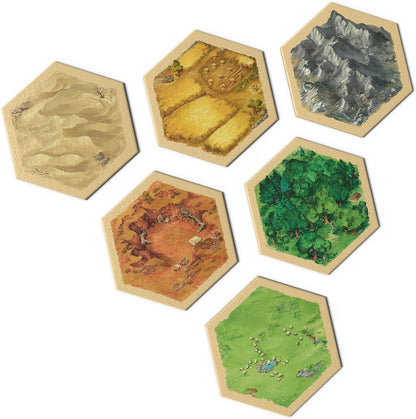 CATAN Board Game 6th Edition, Trade Build & Settle Strategy Game for 3-4 Players, Ages 10+, 60-90 Minute Family Board Game