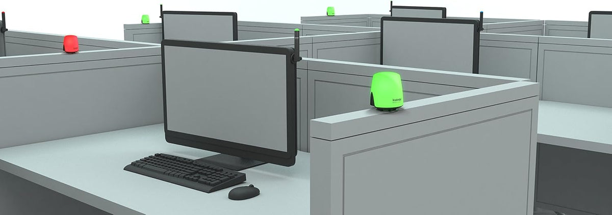 Kuando® Busylight UC Omega (15410) - Presence Light and Ringer - Busy Light for The Office - Free Busylight Software for Most UC Platforms and Softphones