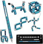 QAQcew Magnetic Fidget Pen Decompression Toy Blue