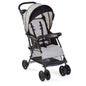 Kolcraft Cloud Plus Lightweight Umbrella Stroller for Toddlers, Reclining Seat, Compact Fold, Slate Gray
