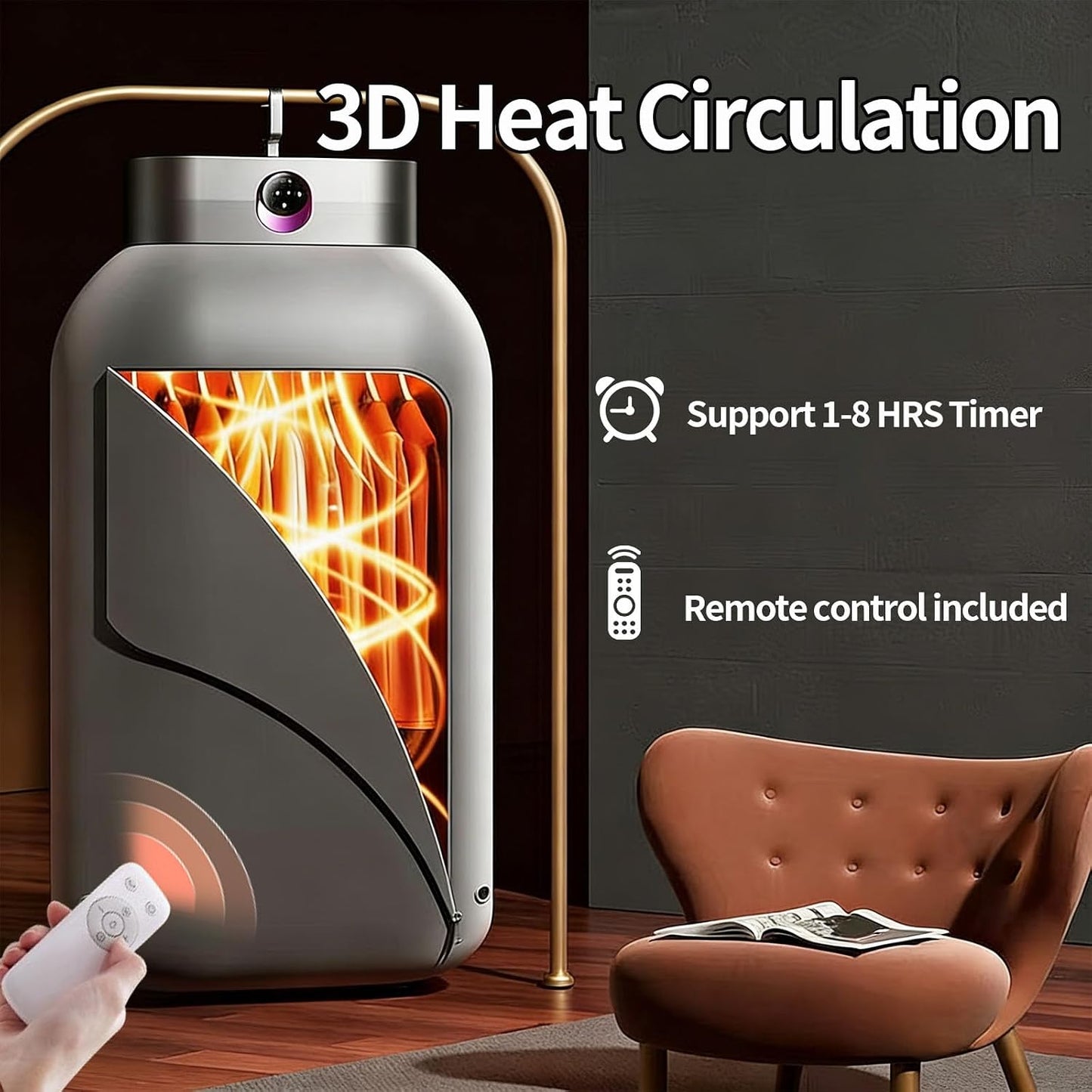 Portable Clothes Dryer, Mini Portable Dryer Machine with Remote Control and Dry Bag, 3 Modes, Time Setting, for Home, Travel, RV, Apartment, Bathroom and Small Spaces