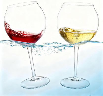 Goodluck 18 oz Floating Pool Wine Glasses, 2-Pack BPA-Free Tritan Plastic Wine Cups with Sunflower Lids, Shatterproof Reusable Pool & Hot Tub Drinkware, Clear