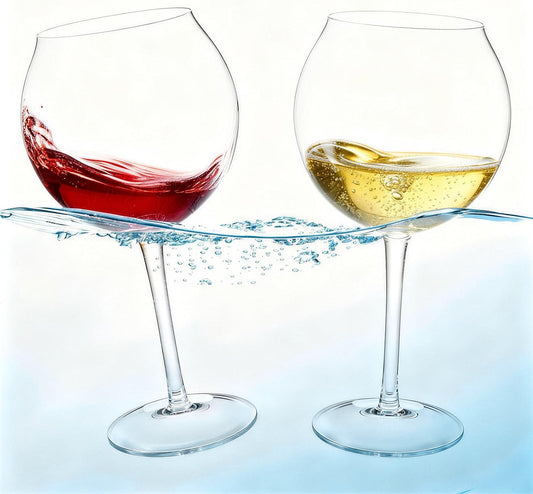 Goodluck 18 oz Floating Pool Wine Glasses, 2-Pack BPA-Free Tritan Plastic Wine Cups with Sunflower Lids, Shatterproof Reusable Pool & Hot Tub Drinkware, Clear