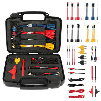 68 Pcs Automotive Circuit Test Lead Kit,Multimeter Test Leads Set,Electrical Breakout Leads Automotive Kit with 48 Pcs Terminals,Alligator Clip,Acicular Probe