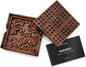 Iron & Glory Wooden Sudoku Board Game, Portable Wooden Sudoku Puzzle with 81 Numbered Pegs, Logic & Brain Teaser Game for Adults, Family & Travel