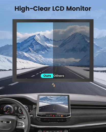 8.4" Uconnect 4C UAQ LCD Monitor Touch Screen Radio Navigation New OEM Replacement Screen Fit for Dodge Challenger/Durango/Jeep Wrangler/Compass/Gladiator/Chrysler 2017-2021