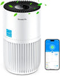 GoveeLife Smart Mini Air Purifier for Bedroom, with App & Alexa Control