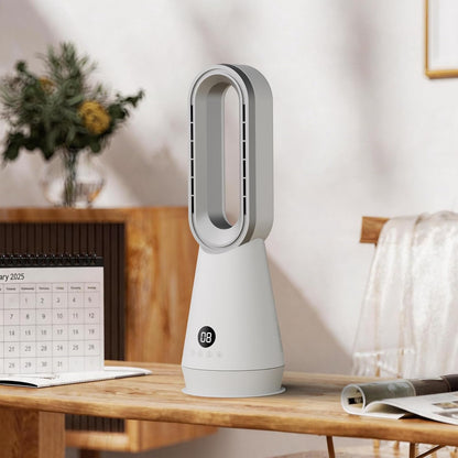 Bladeless Heater Fan with Air Purifier,22" 3-in-1 Fan Heater ComboFaryuan Bladeless Heater Fan with Air Purifier,22" 3-in-1 Fan Heater Combo
