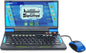 VTech Genio Bilingual JuniorBook Learning Laptop for Kids, Educational Laptop with 80+ Activities, English & Spanish, QWERTY Keyboard, Ages 5+, Blue