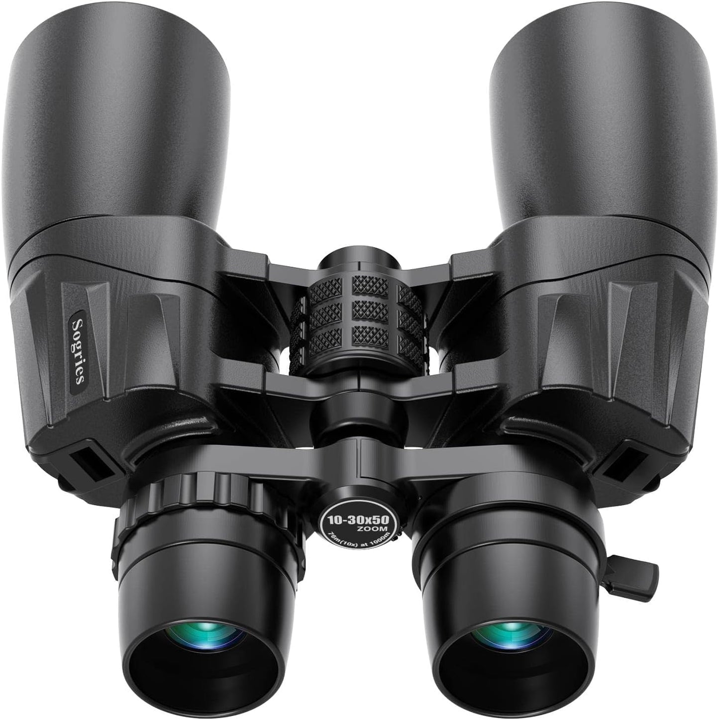 10-30x50 Zoom Binoculars for Adults High Powered HD Optics,Waterproof, Fogproof,Military,Bird Watching,Traveling Concerts,Large View,BAK4,FMC Lens,Clear Low Light Vision