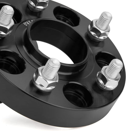 KSP 5x4.5 1inch Wheel Spacers for Hon-da Civic Accord Element CR-V & Acura MDX TLX TSX ILX RSX CL, 1 Inch 5x114.3mm Hubcentric Forged Spacers 64.1mm Bore M12x1.5 Studs 5-Lug Wheel Spacer Kit (4pcs)