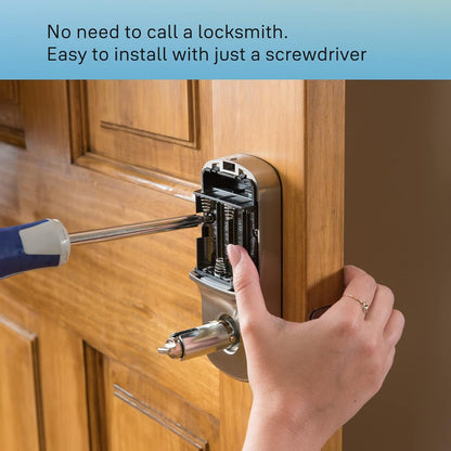 Yale Assure Lever Touchscreen Smart Lock with Wi-Fi, Satin Nickel Auto-Lock and Unlock, Wi-Fi Included, Share Access Codes, Only Compatible in the US and Canada