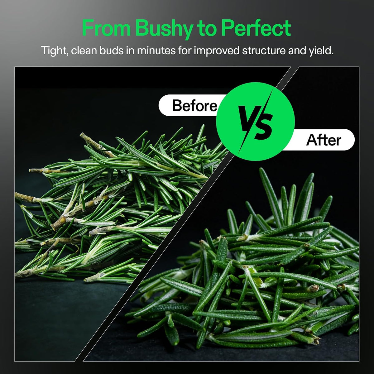 VIVOSUN 16" Bud Leaf Bowl Trimmer with Clear Dome, Stainless Steel Blades 3 Blades for Wet/Dry Buds and Large Batches, Efficiently Remove leaves, Protecting Buds, Metal Gear Box, Hand Pruner