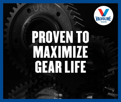 Valvoline Advanced Full Synthetic 75W-140 Gear Oil, 1 Quart, API GL-5 Synthetic Differential & Gear Lubricant