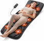 CuPiLo Full Body Massage Mat with Heat, 66.5" Heated Massage Pad, 10 Vibration Motors, 4 Heat Zones, 5 Modes, 3 Intensities