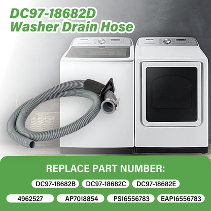 Mivonte Samsung Washer Drain Hose DC97-18682D | Replacement Drain Hose for Compatible Samsung Top Load Washers