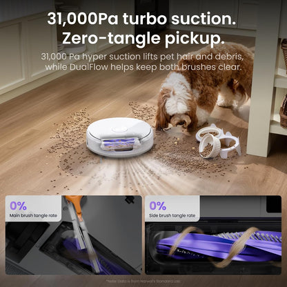 NARWAL Freo 20 Robot Vacuum and Mop, 31,000Pa, FlowWash Mop, TwinAI Obstacle Avoidance