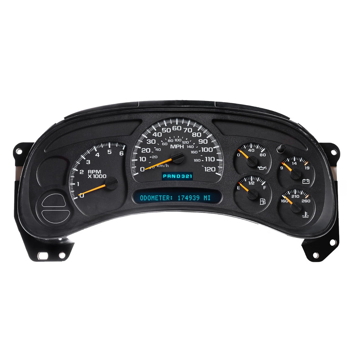 HyperionFlo Essentials Programmed Instrument Cluster for 2003–2006 Silverado, Tahoe, Avalanche, Suburban, Yukon & Sierra Models