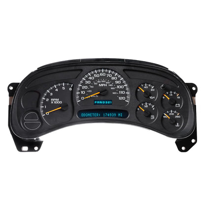 HyperionFlo Essentials Programmed Instrument Cluster for 2003–2006 Silverado, Tahoe, Avalanche, Suburban, Yukon & Sierra Models