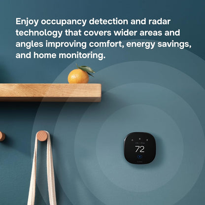 ecobee Smart Thermostat Premium - WiFi, Siri & Alexa Built-In, Smart Sensor