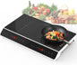 GIHETKUT Double Induction Cooktop, 4000W 2 burner Induction cooktop with LED Touch Screen 9 Levels Settings with Child Safety Lock & Timer 110V Electric burner with hot plate